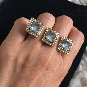 Jewelmint double knuckle ring